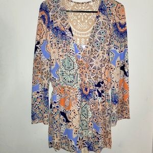 Floral Pattern Romper.